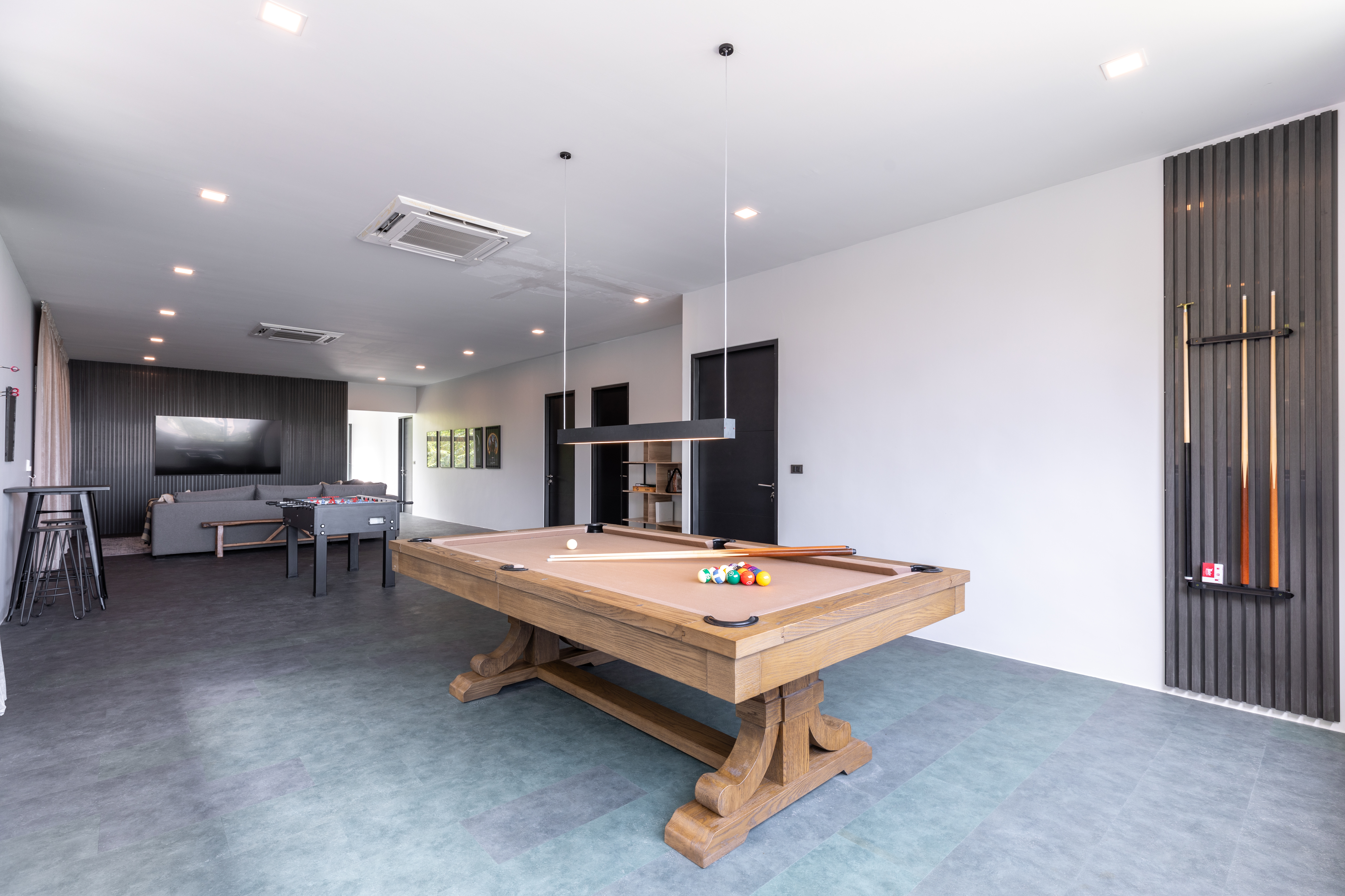 Living spaces at Villa Anushka